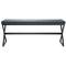 Household Essentials Harper 46.5" Metal & Boucle Bench